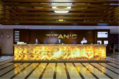 Receptie van Titanic Taksim Istanbul