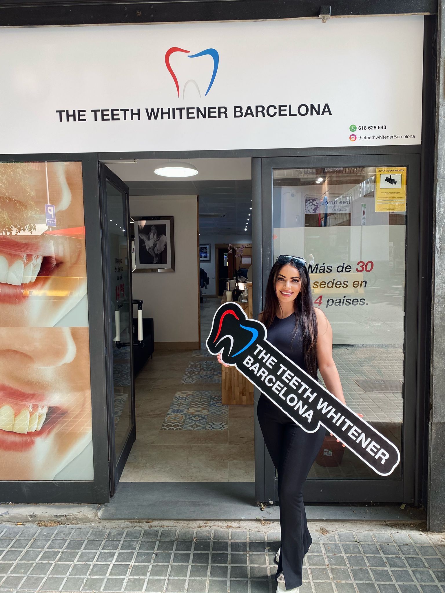 The teeth whitener Barcelona
